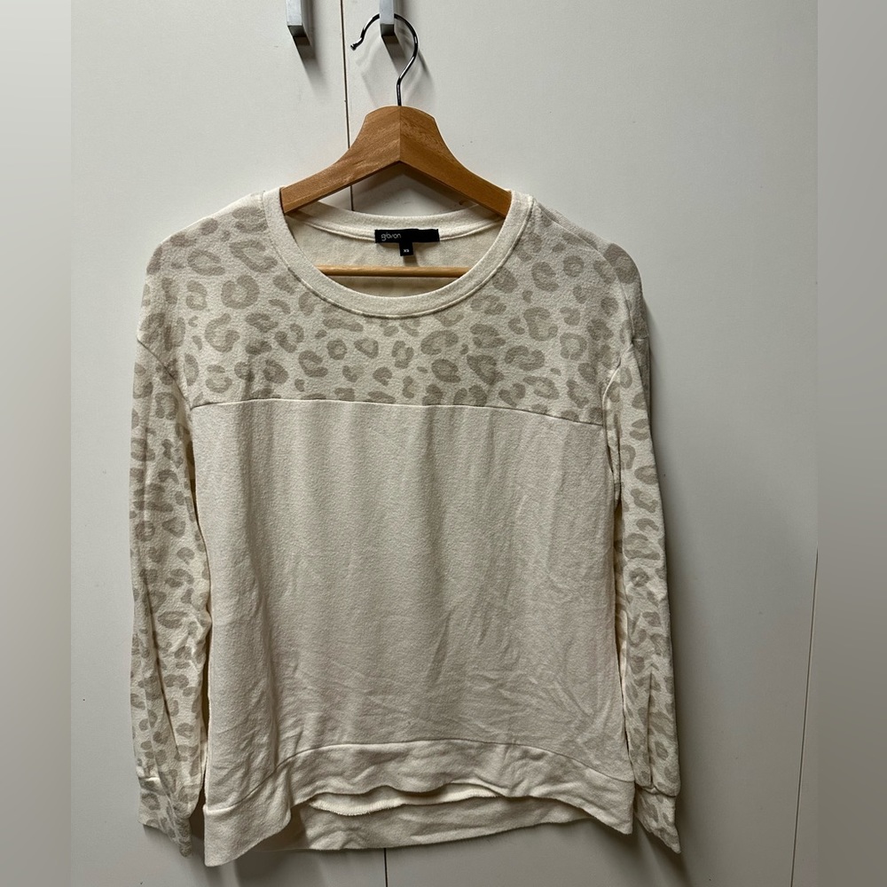 Leopard sweater